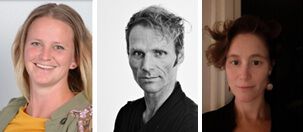 Biletet viser frå venstre Gunhild Brænne Bjørnstad, Øystein Elle og Electa Woodbridge Behrens.