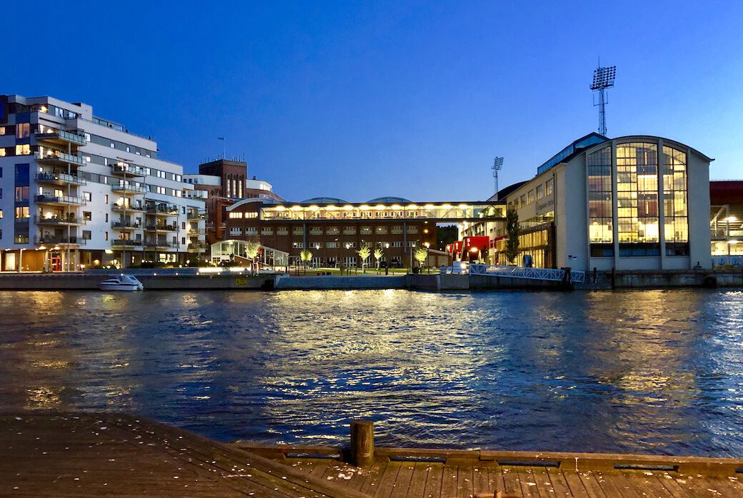Dekorbilde - Bildet av inngangsparti studiested Fredrikstad