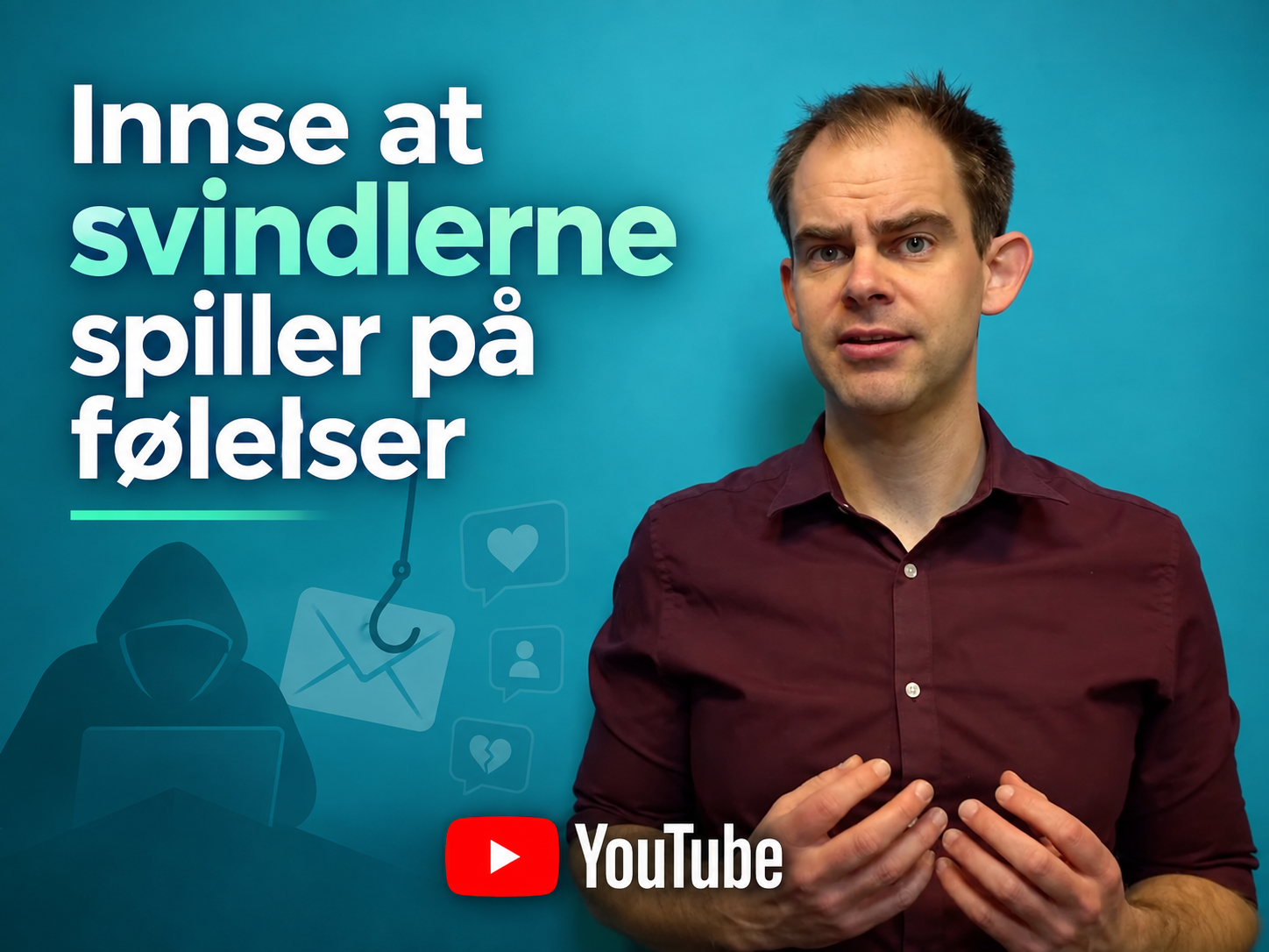 Tom Heine i youtube serien om datasikkerhet.