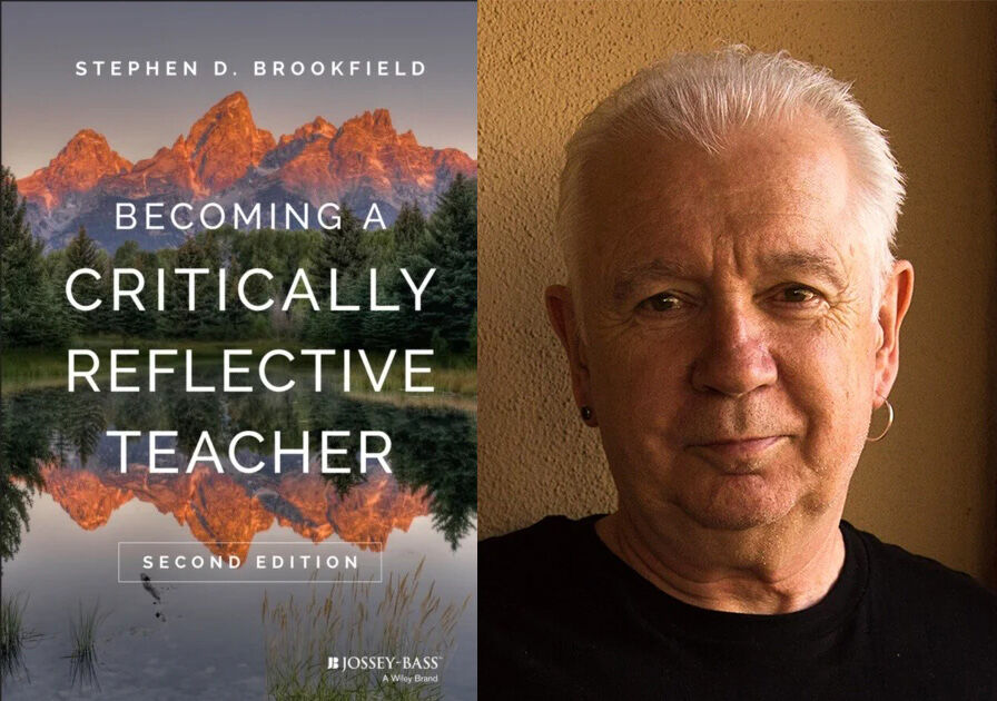 A book cover and the authors face 