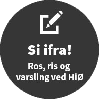 Si fra om studiemiljøet