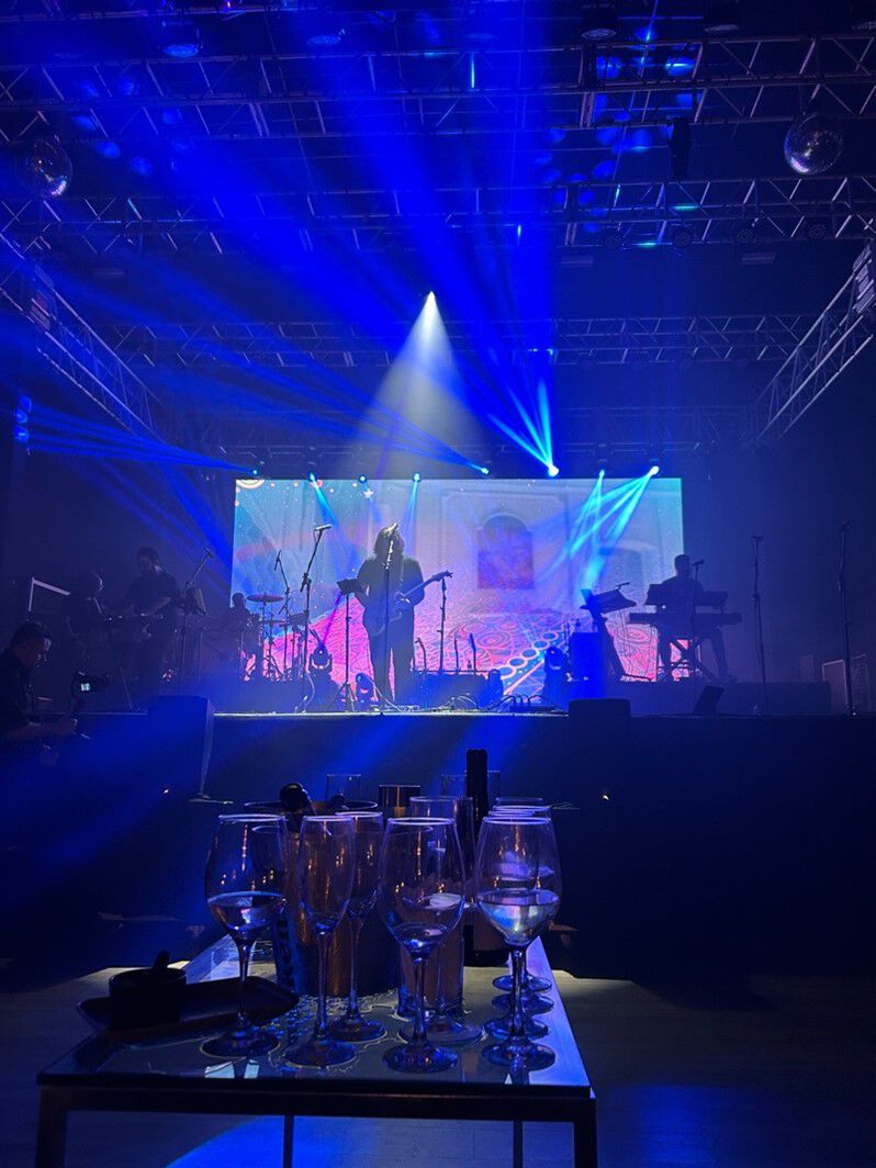 konsert i blåtoner