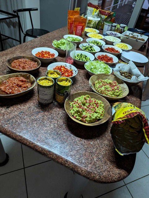Bord med taco