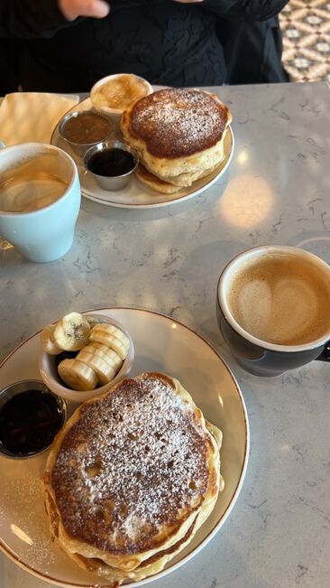 lapper melis banan i skiver kaffe