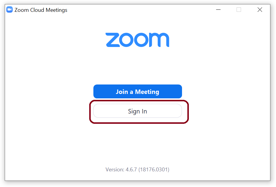Zoom login 1