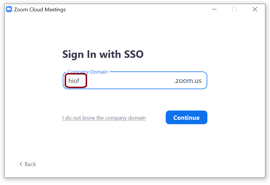 Zoom login 3